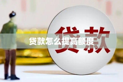 叶县贷款怎么提高额度