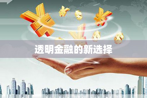 叶县透明金融的新选择