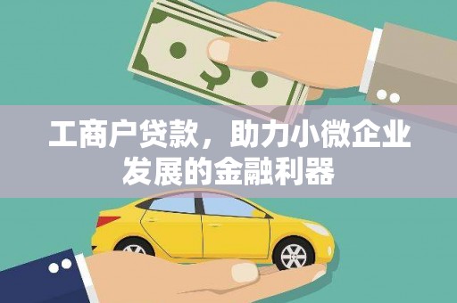 叶县工商户贷款，助力小微企业发展的金融利器