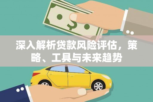 叶县深入解析贷款风险评估，策略、工具与未来趋势