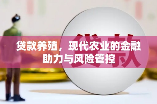 叶县贷款养殖，现代农业的金融助力与风险管控