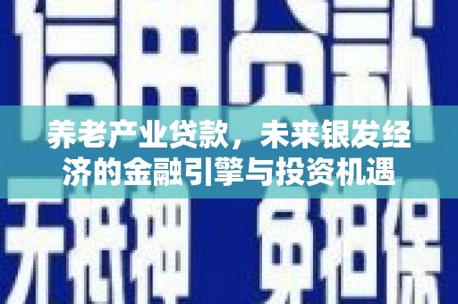 叶县养老产业贷款，未来银发经济的金融引擎与投资机遇