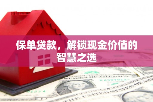 叶县保单贷款，解锁现金价值的智慧之选
