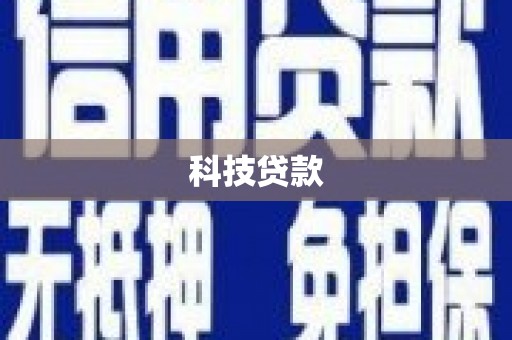 叶县科技贷款