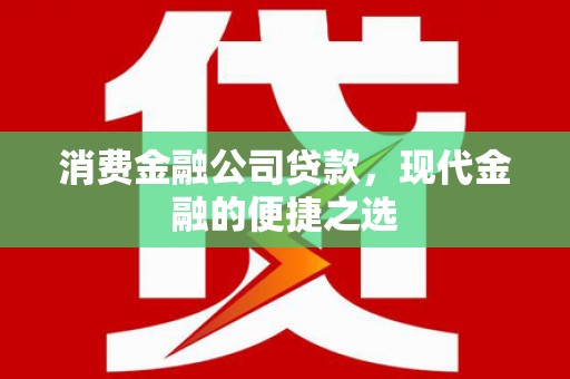 叶县消费金融公司贷款，现代金融的便捷之选