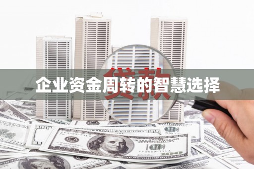 叶县企业资金周转的智慧选择