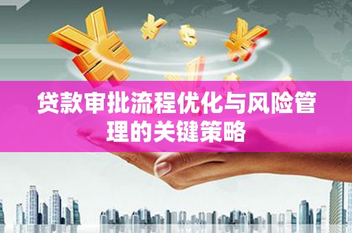 叶县贷款审批流程优化与风险管理的关键策略