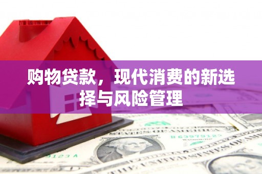 叶县购物贷款，现代消费的新选择与风险管理