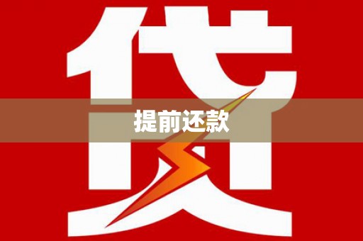 叶县提前还款