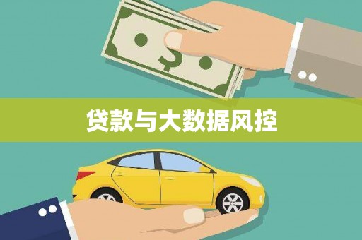 叶县贷款与大数据风控