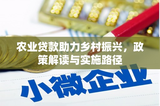 叶县农业贷款助力乡村振兴，政策解读与实施路径