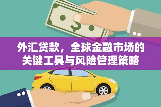 叶县外汇贷款，全球金融市场的关键工具与风险管理策略