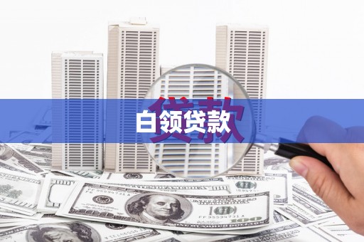 叶县白领贷款