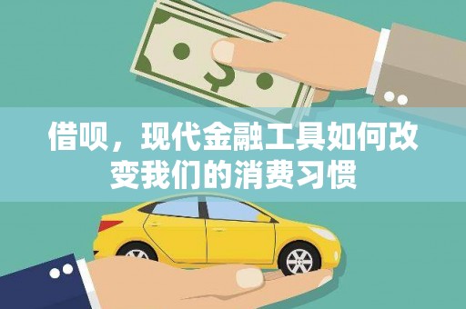 叶县借呗，现代金融工具如何改变我们的消费习惯