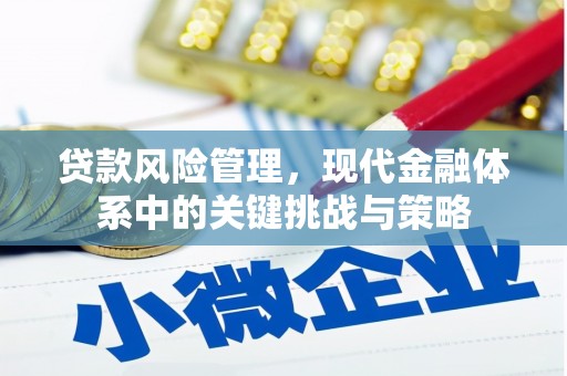 叶县贷款风险管理，现代金融体系中的关键挑战与策略