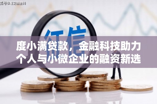 叶县度小满贷款，金融科技助力个人与小微企业的融资新选择