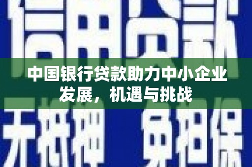 叶县中国银行贷款助力中小企业发展，机遇与挑战