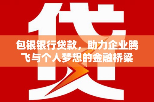 叶县包银银行贷款，助力企业腾飞与个人梦想的金融桥梁
