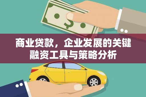 叶县商业贷款，企业发展的关键融资工具与策略分析