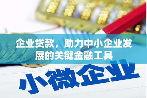 叶县企业贷款，助力中小企业发展的关键金融工具