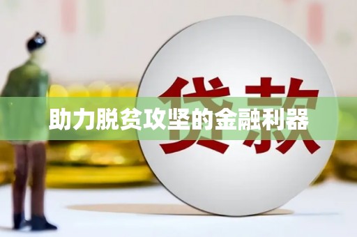 叶县助力脱贫攻坚的金融利器