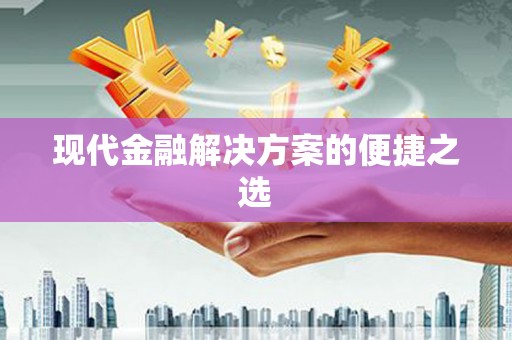叶县现代金融解决方案的便捷之选