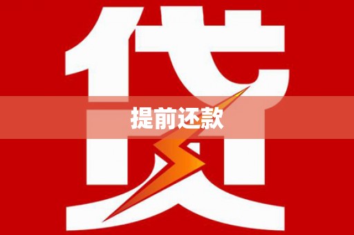 叶县提前还款