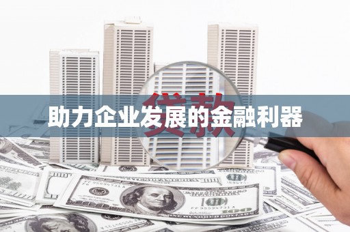 叶县助力企业发展的金融利器