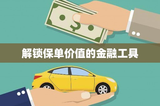 叶县解锁保单价值的金融工具