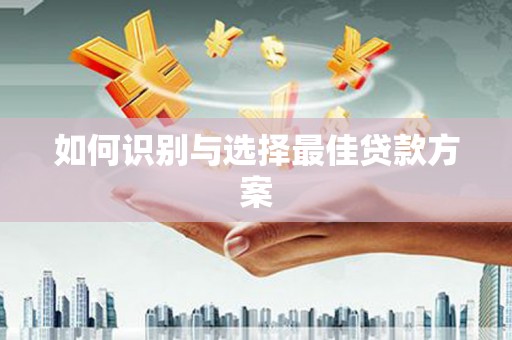 叶县如何识别与选择最佳贷款方案