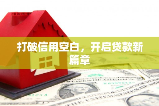 叶县打破信用空白，开启贷款新篇章