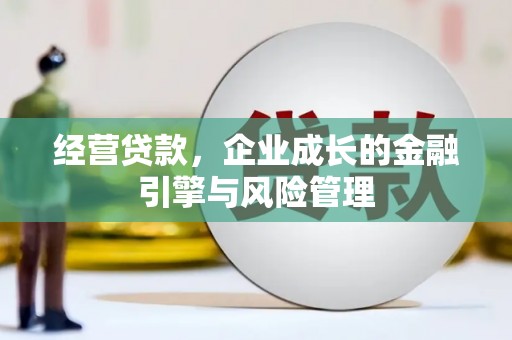 叶县经营贷款，企业成长的金融引擎与风险管理